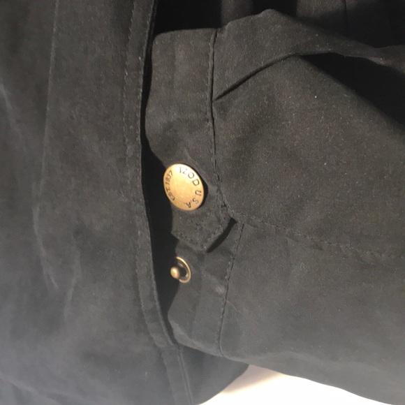 Like new Izod light weight lined black jacket - Picture 3 of 6